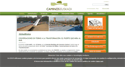 Desktop Screenshot of caminospaisvasco.com